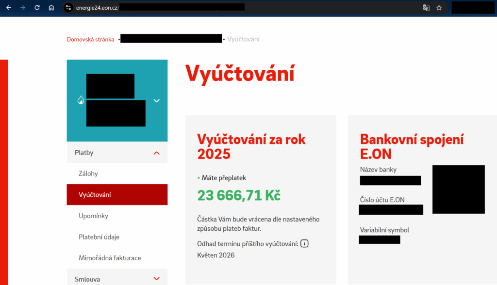 Příjemné překvapení v podobě přeplatku